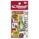 【衝撃!4点購入で最大1万ポイント!】シャウト TCハードツインスパーク 341TH 1cm #1/0【ゆうパケット】