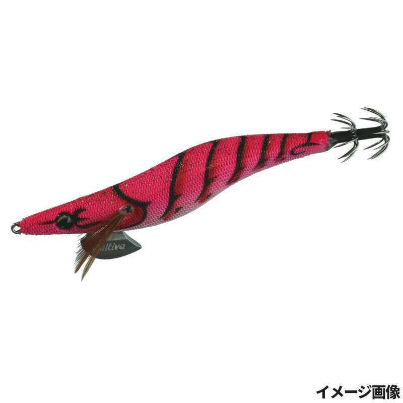 オーナー エギ カルティバ ED-4.0M Draw4(ドローフォー) モンスター ザ ライド 4.0号 10 ピンクエビ/レッド 31914【ゆうパケット】