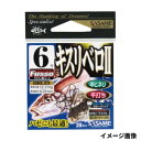 ささめ針 キスリベロII 6号 20本入 TCフッ素コート DKL22【ゆうパケット】