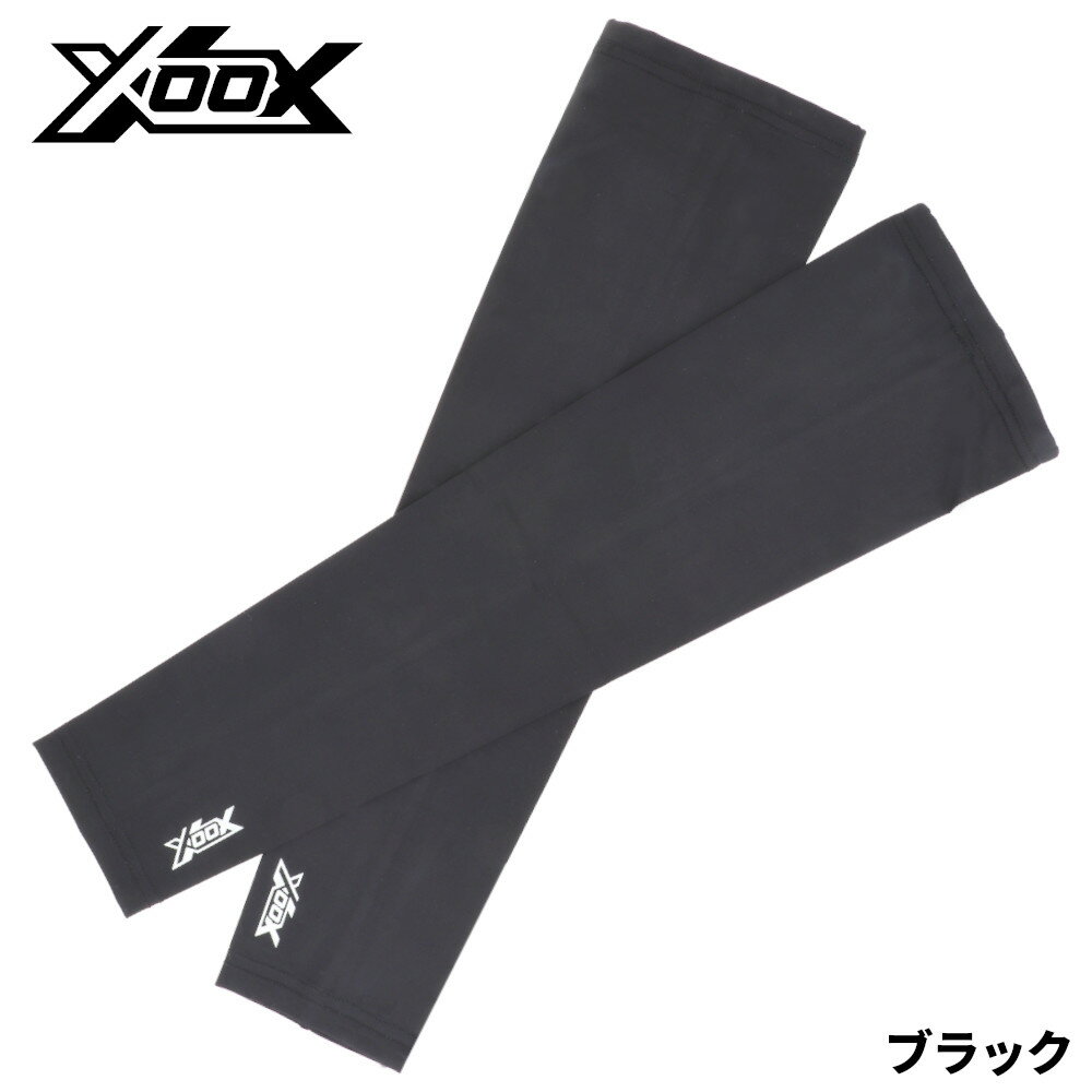 乐天商城 - 【スーパーSALE！最大P10倍&お得なクーポン配布中！】ウェア XOOX クールドライ アームカバー L ブラック【ゆうパケット】