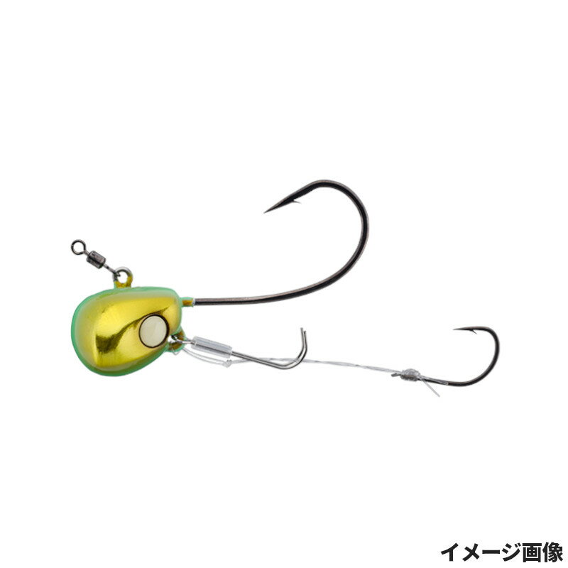 乐天商城 - 【スーパーSALE！最大P10倍&お得なクーポン配布中！】ジャッカル TGビンビンテンヤ鯛夢 13号 チャートグロー/ゴールド【ゆうパケット】