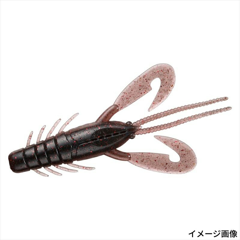 乐天商城 - ダイワ ワーム 24スティーズクロー 3.1インチ ブラックエビミソ