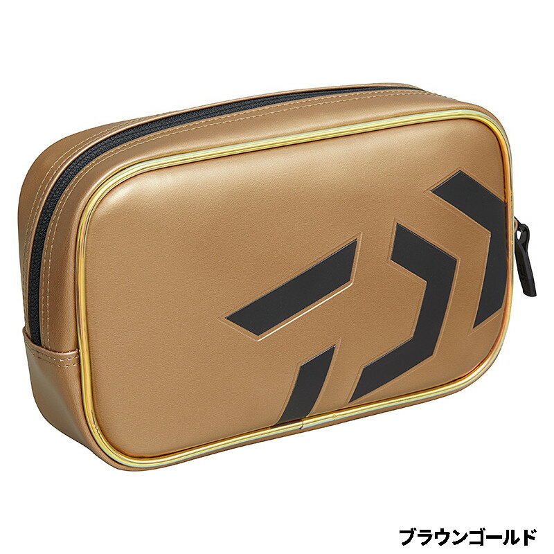 【スーパーSALE！最大P10倍&お得なクーポン配布中！】【現品限り】 ダイワ へらポーチ(C) ブラウンゴールド