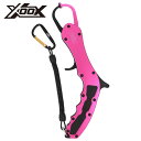 【マラソン期間中はエントリー&3点購入で最大P28倍!】【アウトレット】 XOOX エキスパートフィッシュグリップLG ピンク×ブラック【ゆうパケット】