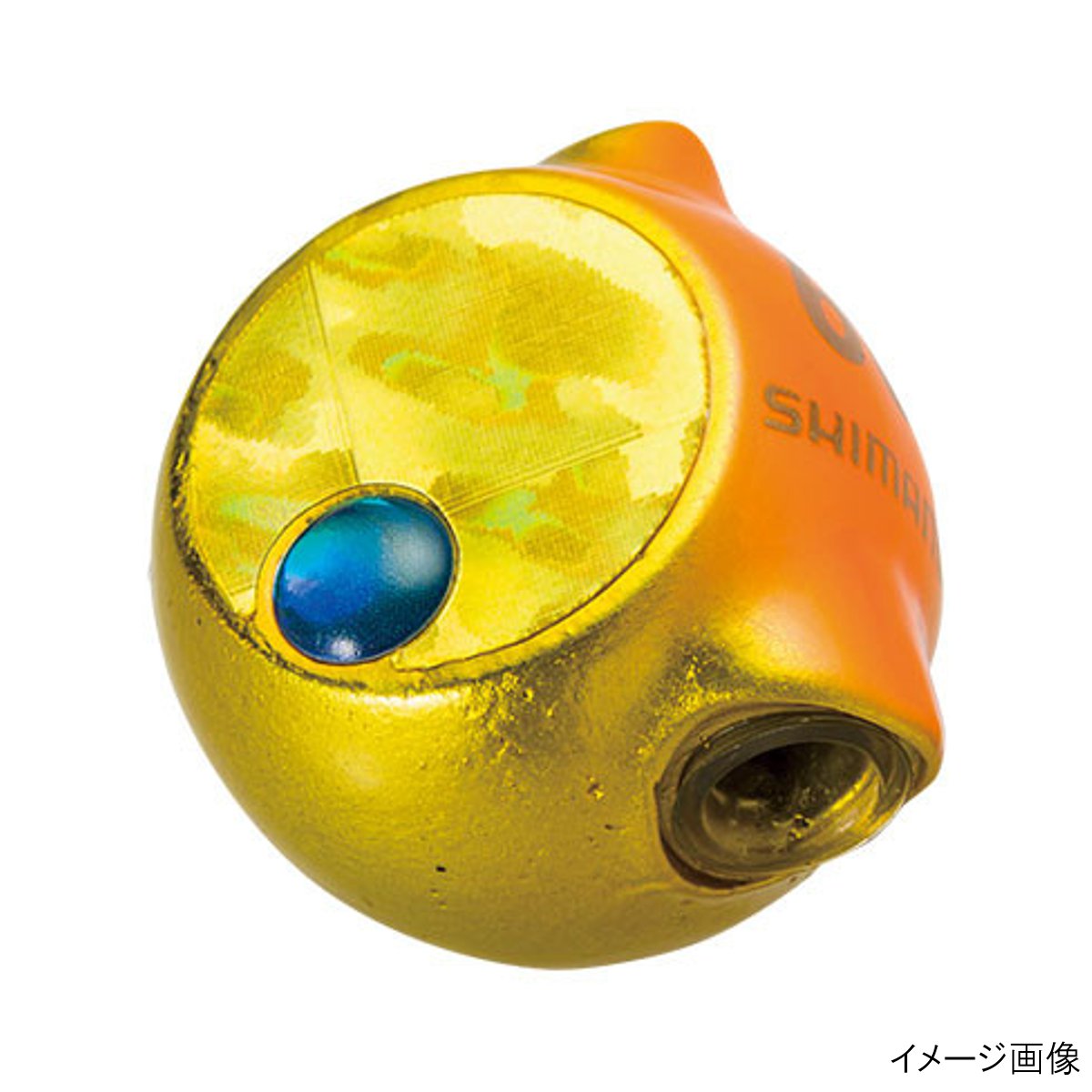 【スーパーSALE！3点購入で最大P26倍！】シマノ 炎月 タイガーバクバク ヘッド EJ-508Q 80g 02T(オレンジゴールド)