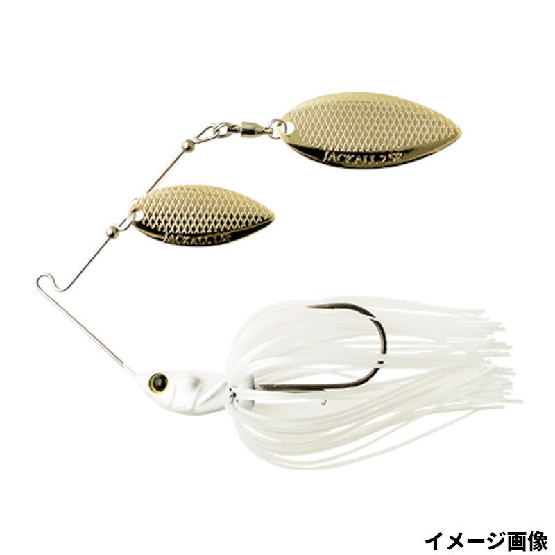 【5日限定!3点購入で最大5000p!】ジャッカル スピナーベイト スーパードーン TG 1/4oz シークレットホワイト【ゆうパケット】