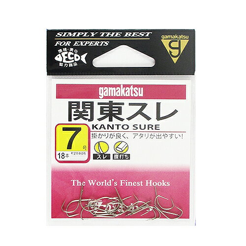 ●商品名に【同梱不可】【他商品同時注文不可】と記載されている商品は別倉庫から発送となるため同梱できません。システム上、同時注文が可能ですが、その際は勝手ながらキャンセルとさせて頂きます。キャンセルに伴い、各種キャンペーンの適用など取消となりますが、ご注文条件やポイントの補填・補償等は一切お受けできかねます。また、再度ご注文いただく際に完売となっている場合や、キャンペーン条件が異なる場合がございます。●掲載商品は複数サイトおよび実店舗で併売しています。ご注文タイミングにより欠品し、お取り寄せにお時間を頂く場合やお手配が出来ずにやむを得ずキャンセルさせて頂く場合がございます。●商品画像は代表画像です。仕様変更により商品スペックやパッケージなど変更となる場合がございます。仕様変更に伴う返品、商品交換の際の往復送料はお客様ご負担となります。●店舗都合・お客様都合に依らずご注文内容の修正やキャンセルを行った際に在庫なしとなる場合やポイント、クーポンなど各種キャンペーンが適用外となる場合がございます。大変恐縮ながらこのような場合でも補填などは出来かねますのでご了承下さい。【がまかつ/Gamakatsu】野池、管理池と釣場を選ばない、もっともポピュラーな鈎です。掛かりが良く、浮子にアタリが出やすいのが特徴です。(スレ/腹打ち)[環境美化協力商品]カラー:茶針号数:7号その他特徴:18本入代表対象魚:ヘラブナ TKM-17-03-01