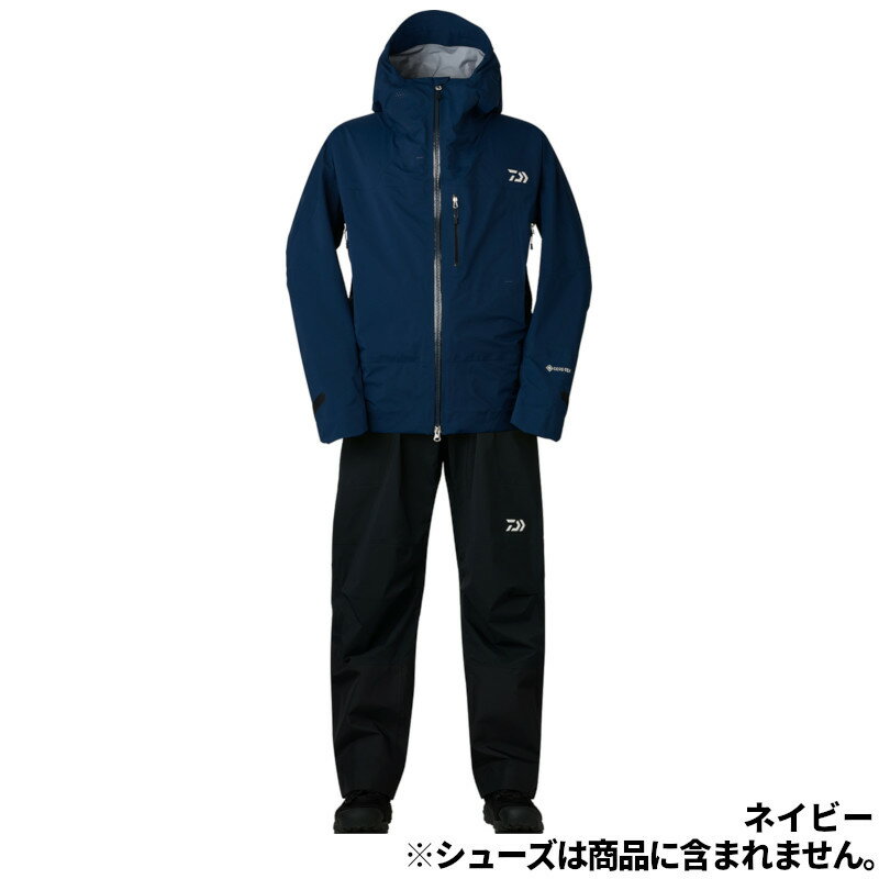 ダイワ ウェア DR-1224 GORE-TEX Active ボートレインスーツ M ネイビー