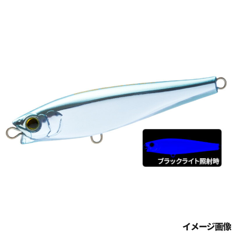 デュエル ルアー ハードコア モンスターショット(S) 65mm 18.HKBM ケイブルーメッキ【ゆうパケット】