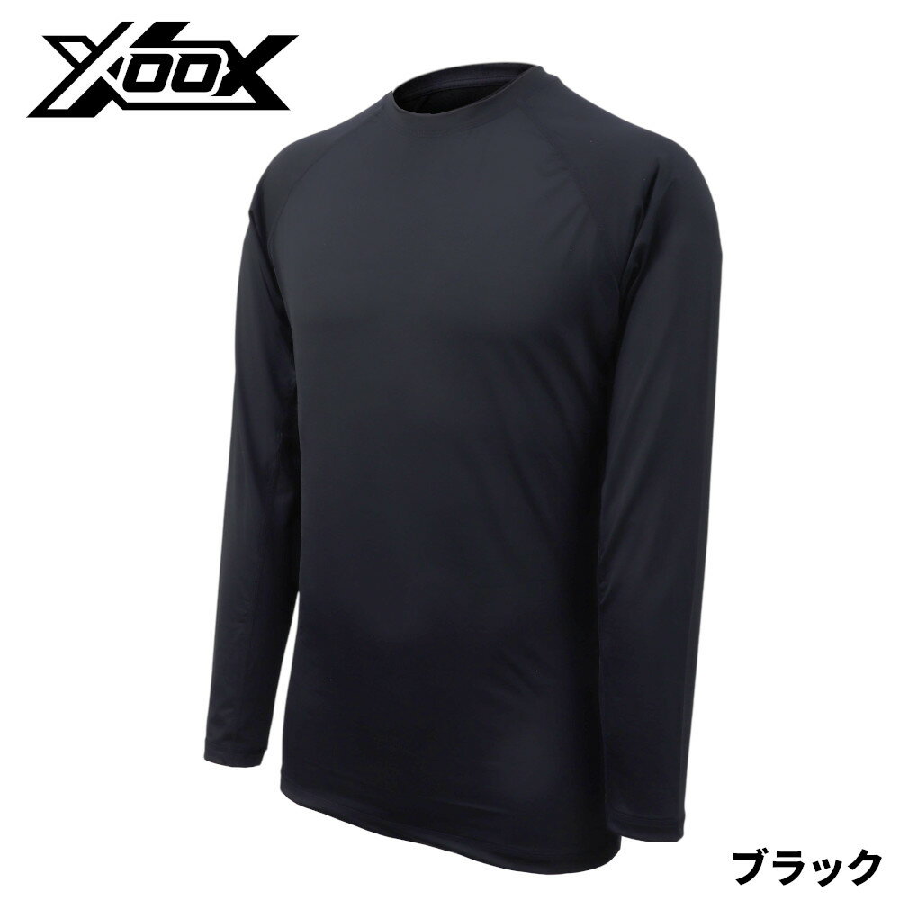 Rakuten - 【スーパーSALE！最大P10倍&お得なクーポン配布中！】ウェア XOOX クールドライ アンダーシャツ S ブラック