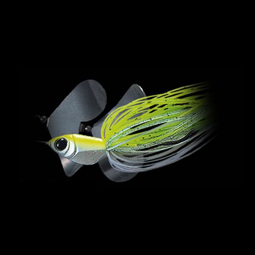 エバーグリーン（EVERGREEN） バズベイト バブルトルネード（BUBBLE TORNADO） 1／2oz ＃02（ホワイトチャート）【ゆうパケット】