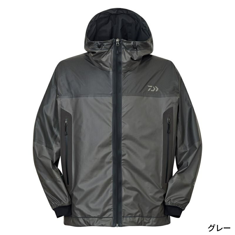 【5日限定!3点購入で最大5000p!】ダイワ ウェア DR-2325J スプレーコートレインジャケット XL グレー