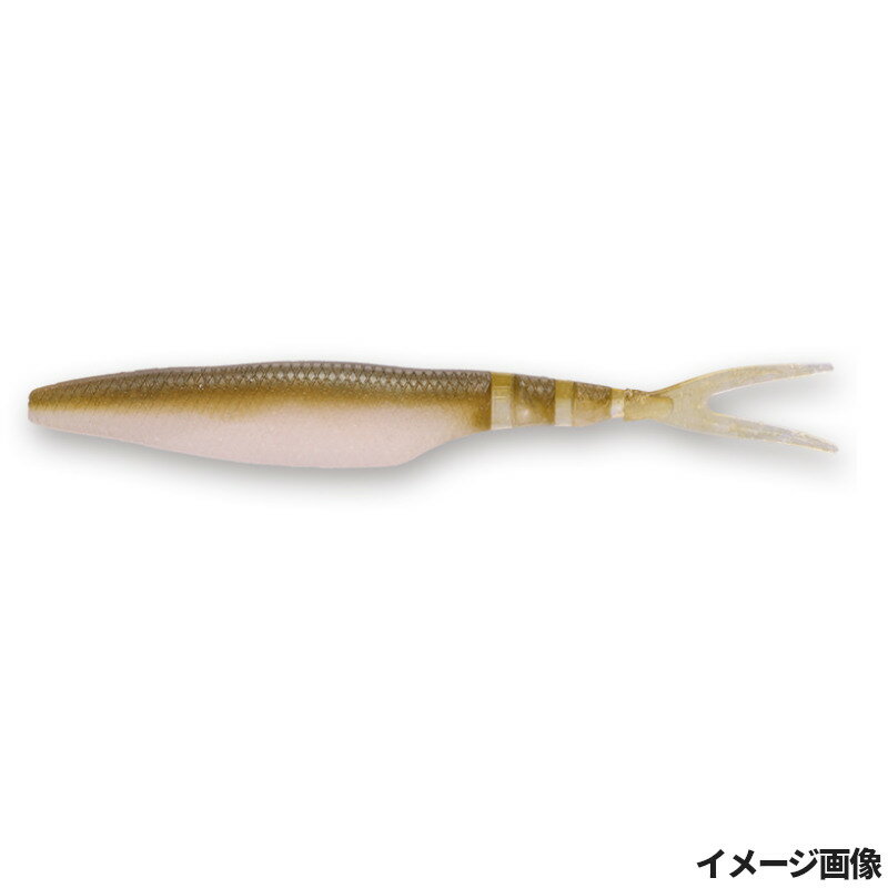 【スーパーSALE！3点購入で最大P26倍！】イマカツ ワーム バクソクシャッド 5インチ #S-597 ドールワカサギ【ゆうパケット】