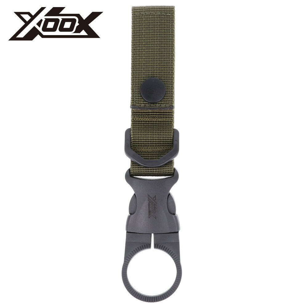 【お買い物マラソン！3点購入でP最大28倍！】XOOX プラスチック ペットボトルホルダー グリーン【ゆうパケット】