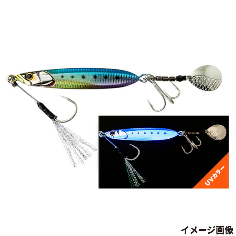 樂天商城 - ジャッカル ジグ ビッグバッカー E-ブレード 10g UVイワシ【ゆうパケット】