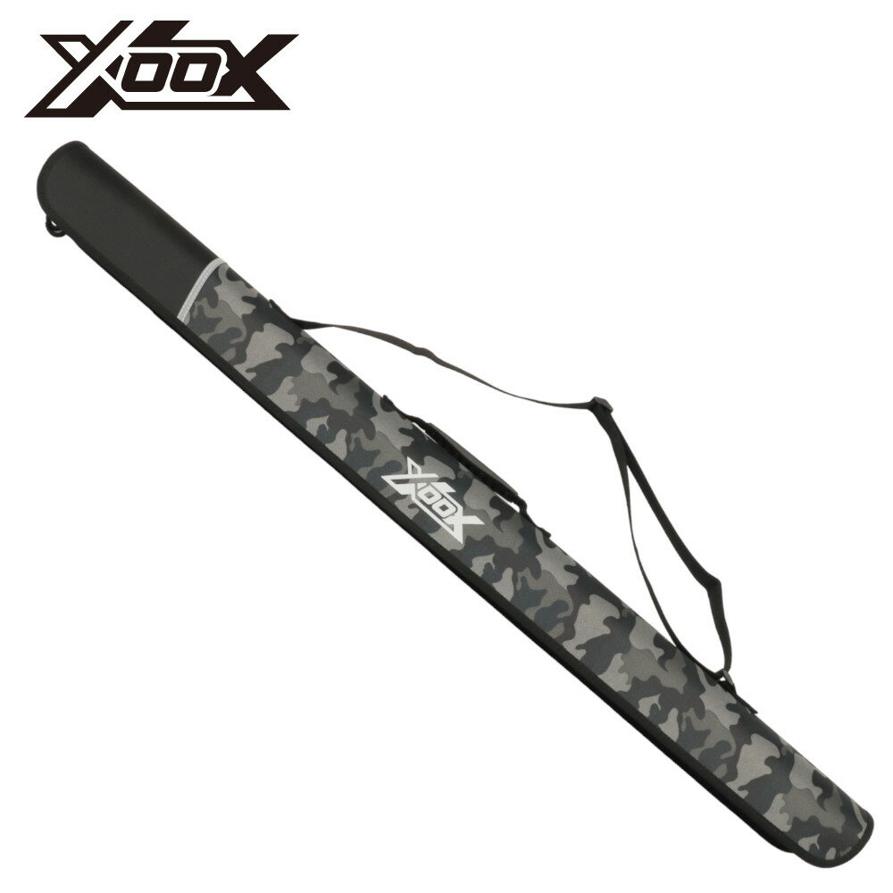 XOOX ライトロッドケース 115 グレーカモフラ