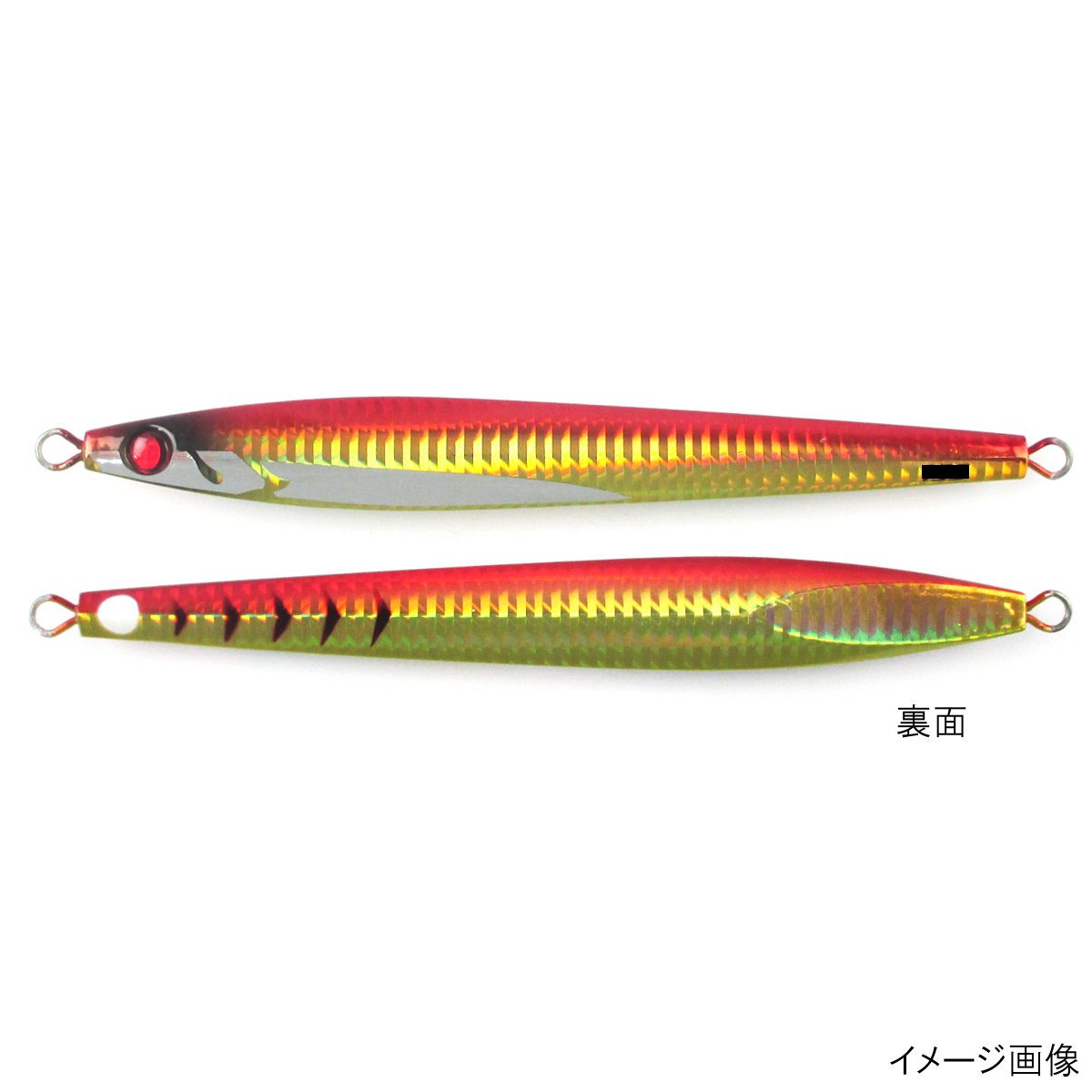 剣屋 ジグ 一徹ジグ 125g 赤金