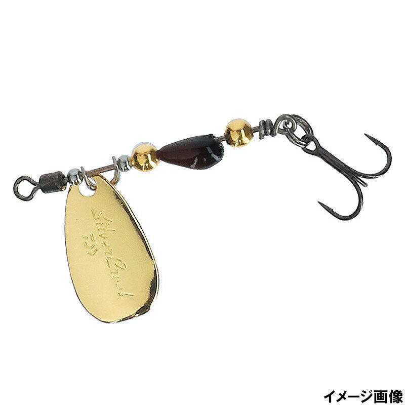 【現品限り】 ダイワ ルアー シルバークリーク スピナー 2.0g 珈琲【ゆうパケット】