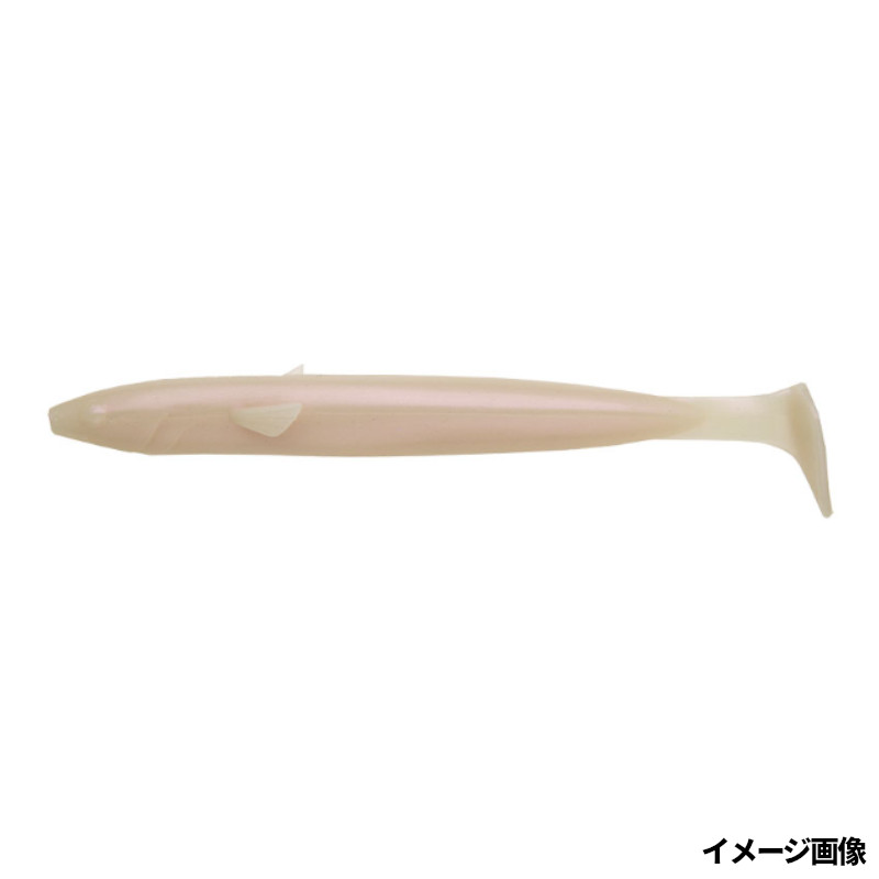 エコギア ワーム パワーシャッド 5インチ 010 パールグロウ(夜光)【ゆうパケット】 point-12609126 釣具のポイント 楽天市場店 パッケージ画像