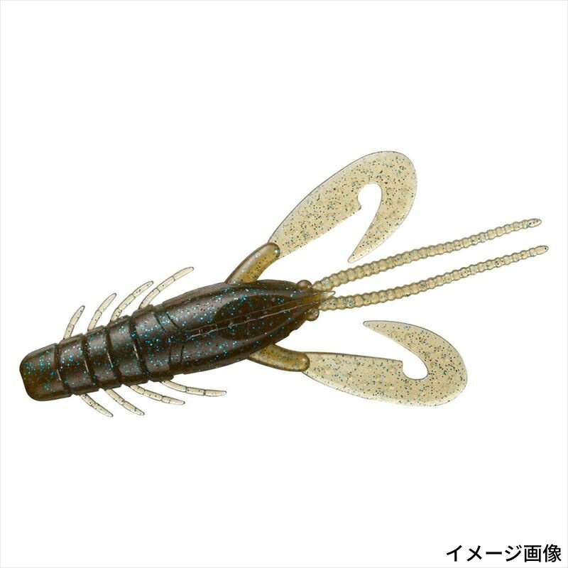 樂天商城 - 【スーパーSALE！最大P10倍&お得なクーポン配布中！】ダイワ ワーム 24スティーズクロー 3.8インチ グリパンブルーフレーク