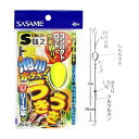 【衝撃!4点購入で最大1万ポイント!】ささめ針 池川ポチャ うきうきセット(リール竿用) W−662 S【ゆうパケット】