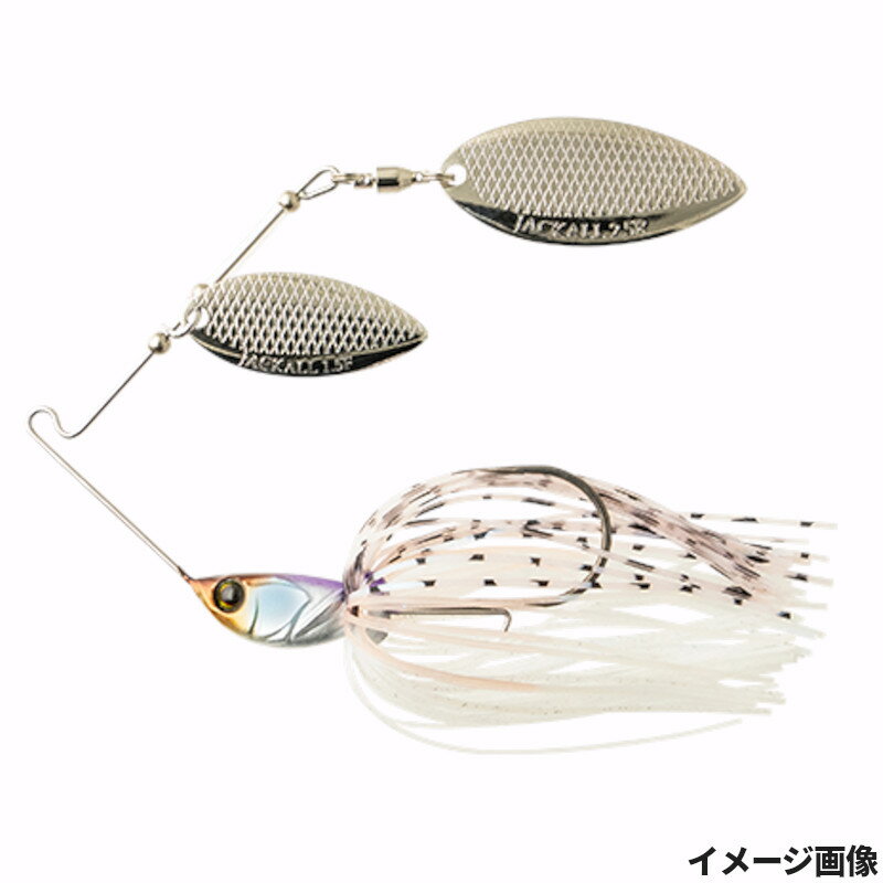 【5日限定!3点購入で最大5000p!】ジャッカル スピナーベイト スーパードーン 1/4oz デリシャスワカサギ【ゆうパケット】