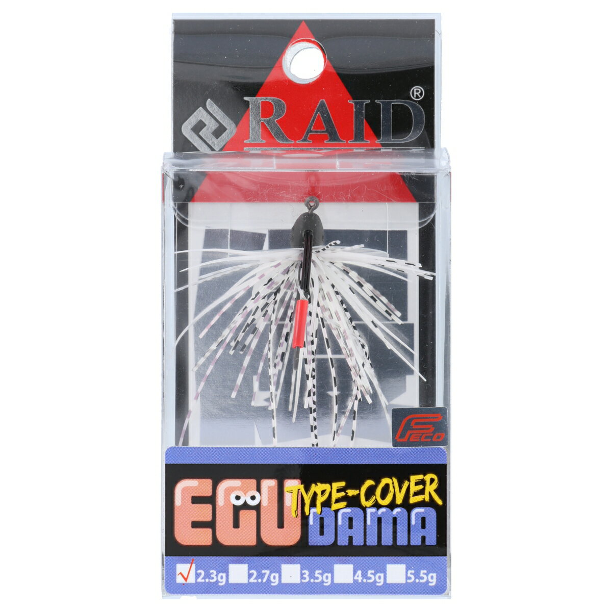 【5日限定!3点購入で最大5000p!】レイドジャパン ラバージグ EGU-DAMA Type-COVER 2.3g 008.スモーキーパール