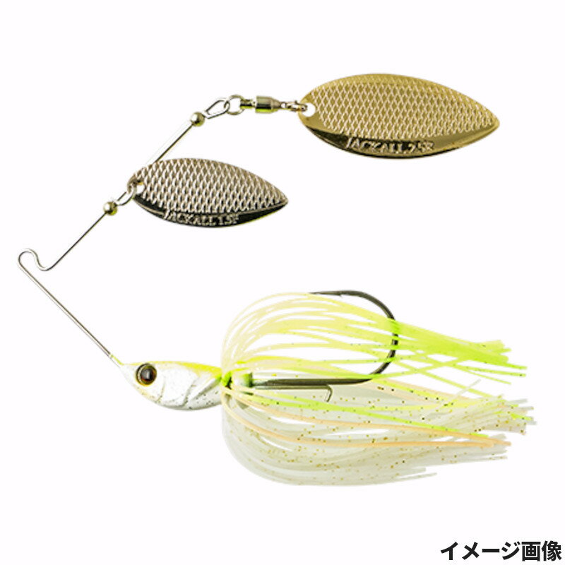 【5日限定!3点購入で最大5000p!】ジャッカル スピナーベイト スーパードーン 1/4oz ステルスナチュラルチャート【ゆうパケット】