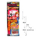 【衝撃!4点購入で最大1万ポイント!】【現品限り】 ささめ針 エサ付釣ガール ちょい投げセット ESA03 針9号−ハリス2号【ゆうパケット】