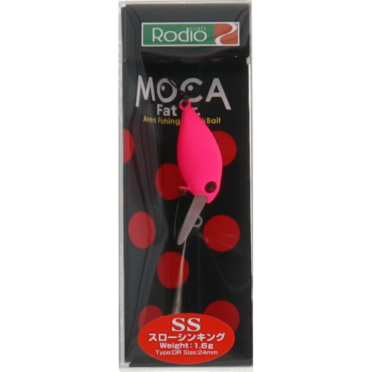 ロデオクラフト ルアー ファットモカ ジュニア DR SS 21 蛍光ピンク【ゆうパケット】