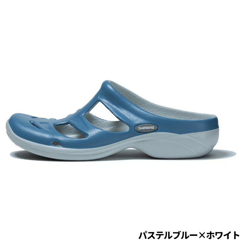 シマノ サンダル EVAIR マリンフィッシングサンダル L パステルブルー×ホワイト FS-093L