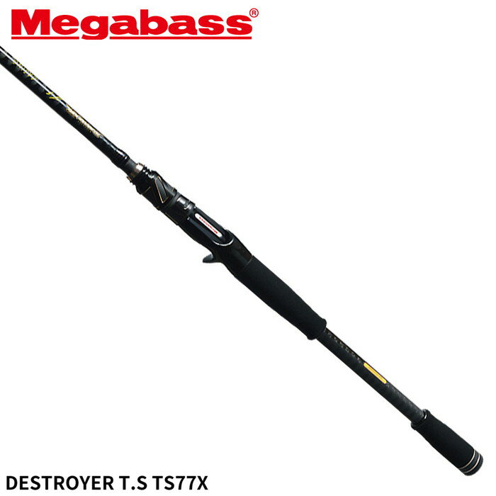 ●商品名に【同梱不可】【他商品同時注文不可】と記載されている商品は別倉庫から発送となるため同梱できません。システム上、同時注文が可能ですが、その際は勝手ながらキャンセルとさせて頂きます。キャンセルに伴い、各種キャンペーンの適用など取消となりますが、ご注文条件やポイントの補填・補償等は一切お受けできかねます。また、再度ご注文いただく際に完売となっている場合や、キャンペーン条件が異なる場合がございます。●掲載商品は複数サイトおよび実店舗で併売しています。ご注文タイミングにより欠品し、お取り寄せにお時間を頂く場合やお手配が出来ずにやむを得ずキャンセルさせて頂く場合がございます。●商品画像は代表画像です。仕様変更により商品スペックやパッケージなど変更となる場合がございます。仕様変更に伴う返品、商品交換の際の往復送料はお客様ご負担となります。●店舗都合・お客様都合に依らずご注文内容の修正やキャンセルを行った際に在庫なしとなる場合やポイント、クーポンなど各種キャンペーンが適用外となる場合がございます。大変恐縮ながらこのような場合でも補填などは出来かねますのでご了承下さい。『夢を追い続けるアングラー』のためだけに作られ、ワールドレコードを釣るためだけに作られたロッドTS78X。2016年のNEWモデルTS77XはTS78Xよりもマイルドに設計され、ジャイアントベイトだけでなくスーパーディープクランク、マグナムスプーンなど1oz超のルアーにも高次元で対応します。もちろんガイドシステムもオールダブルフットを搭載し、ダブルラッピングで完全補強。ナナマルクラスのモンスターとの死闘を想定した強靭な仕様になっています。MEDIUM FASTオフセットハンドル全長（フィート）:7全長（インチ）:2自重:216g継数:2本仕舞長さ:195cmルアーウェイト1:1/2-4oz.適合ライン1:12-30lb.グリップタイプ:ベイトカーボン含有率:99%釣り方、フィールド（詳細）:淡水ルアー代表対象魚（詳細）:ブラックバス TKM-01-06-01