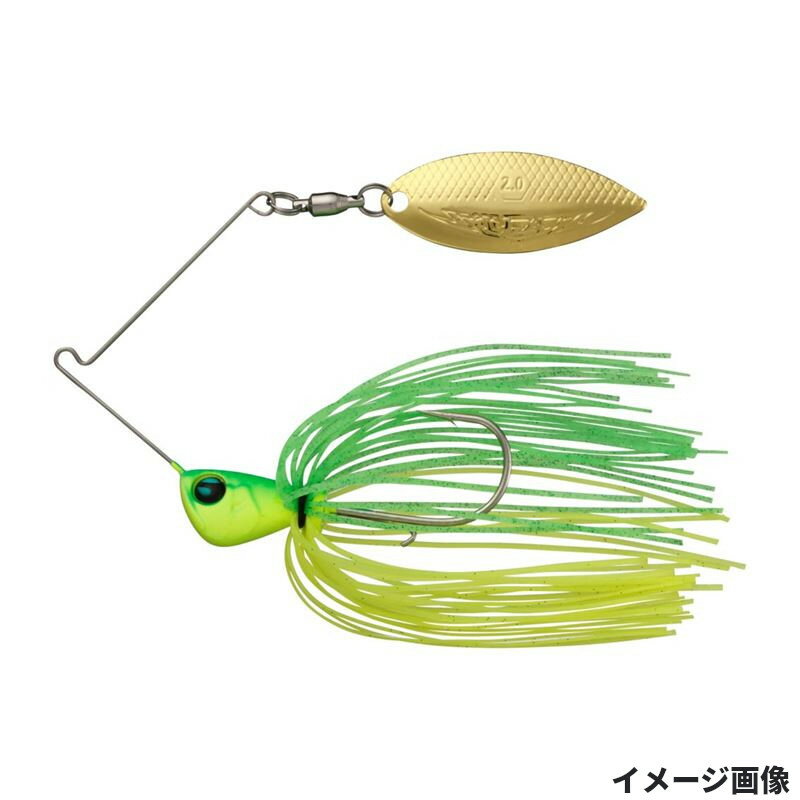 【お買い物マラソン！3点購入でP最大28倍！】ダイワ スピナーベイト スティーズ イグラ 1/4oz Typeリーフ ライムチャート【ゆうパケット】