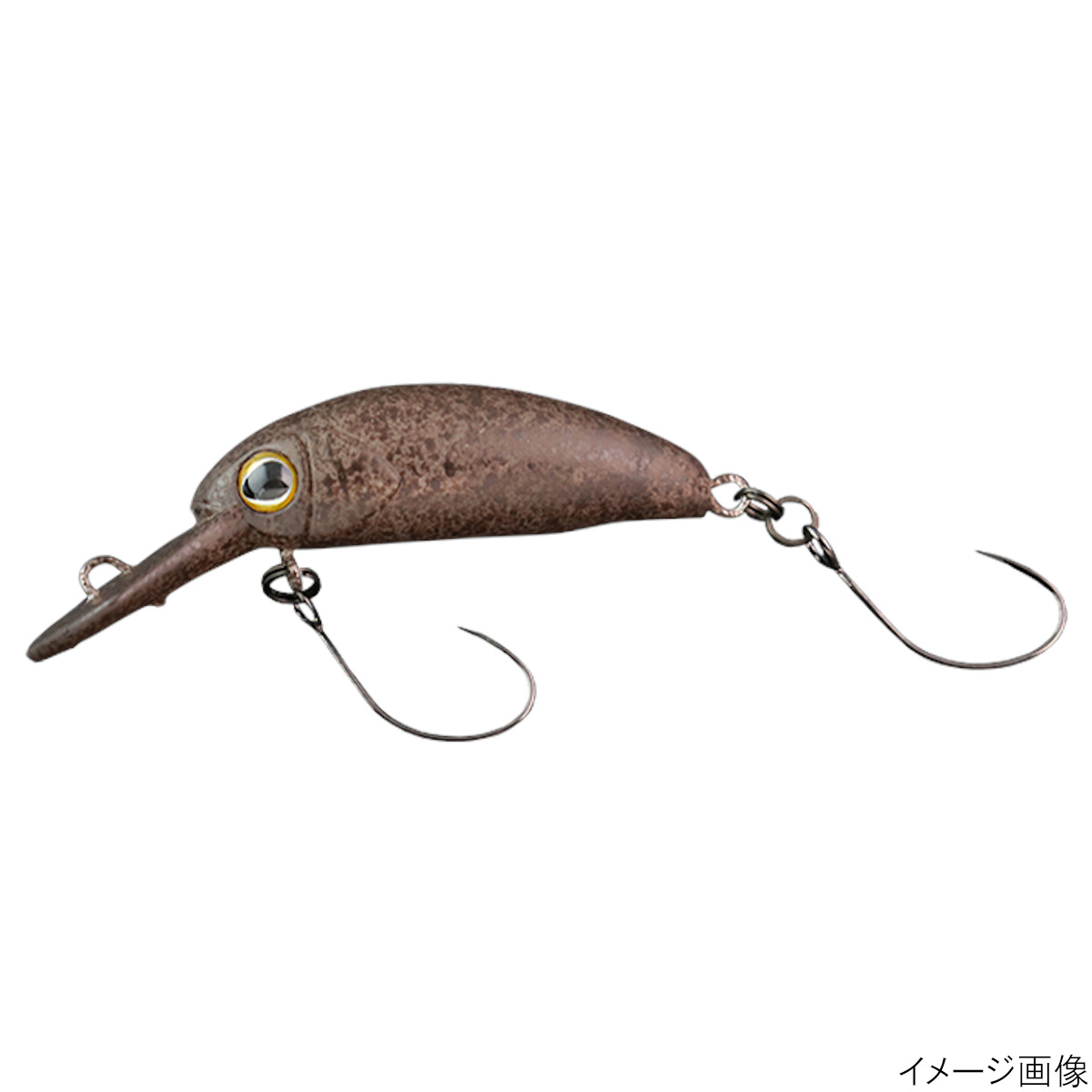 樂天商城 - 【スーパーSALE！最大P10倍&お得なクーポン配布中！】ジャッカル ルアー TIMON ちびブリブリミノー タッキーブラウン【ゆうパケット】