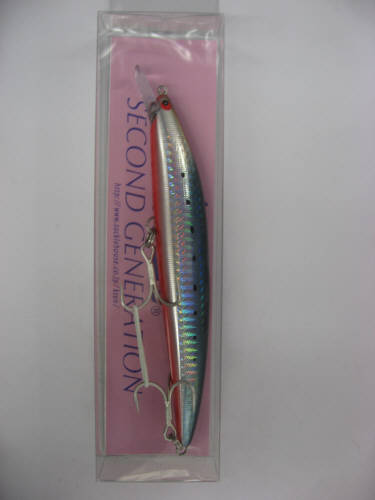 タックルハウス ルアー K-TEN セカンドジェネレーション K2F 142 T:1 110SH・イワシ/レッドベリー【ゆうパケット】