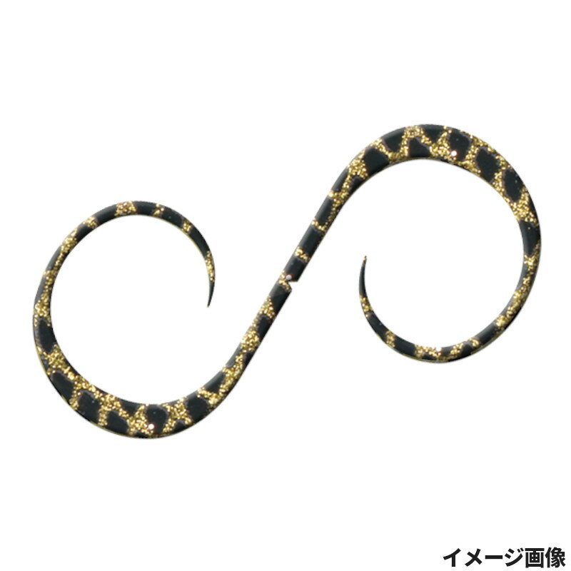 樂天商城 - 【現品限り】 海神 シリコンネクタイ WG ショートカーリー 黒金【ゆうパケット】
