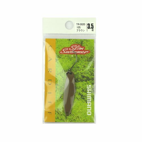 シマノ ルアー スリムスイマー TR−0020 3．5g 10S（ブラウン）