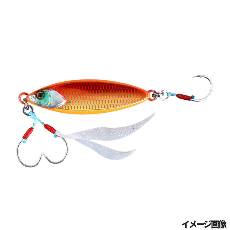 ジャッカル ジグ フラッグトラップ リーフ 40g 明滅オレンジグロー スーパーライトジギング【ゆうパケット】