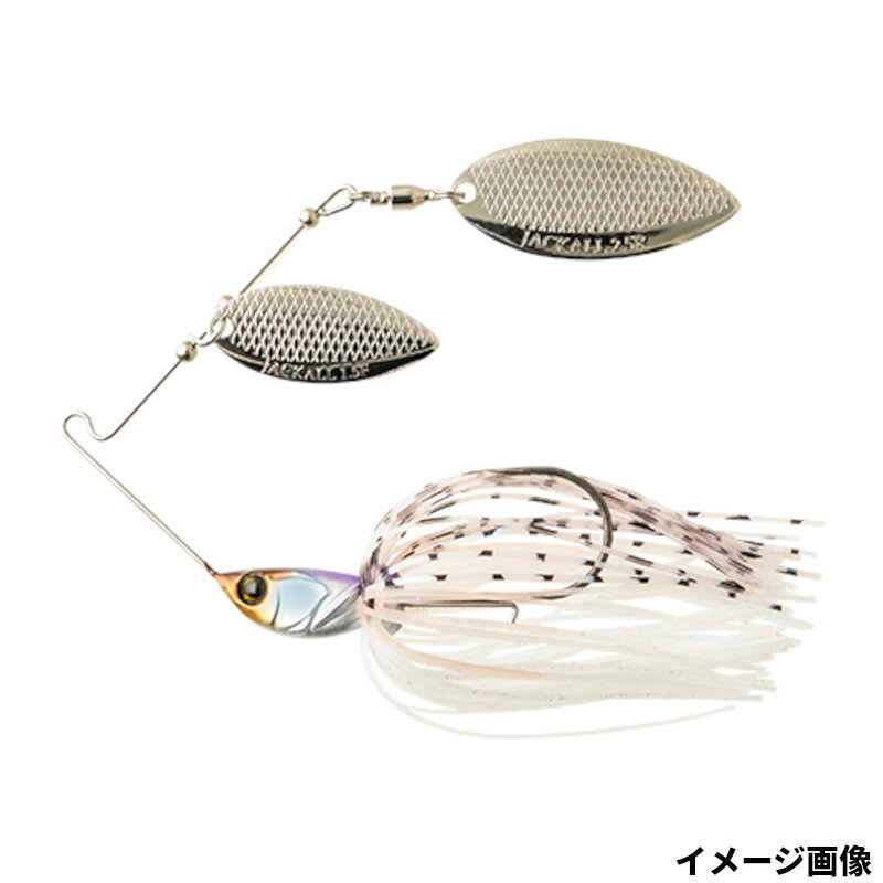 【5日限定!3点購入で最大5000p!】ジャッカル スピナーベイト スーパードーン TG 1/2oz デリシャスワカサギ【ゆうパケット】