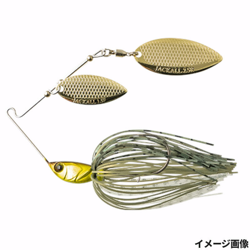 【5日限定!3点購入で最大5000p!】ジャッカル スピナーベイト スーパードーン 3/8oz ゴールドアユ【ゆうパケット】