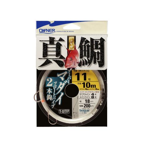 Rakuten - 【スーパーSALE！最大P10倍&お得なクーポン配布中！】【現品限り】 オーナー テーパー真鯛2本10mフロートパイプ 11−4
