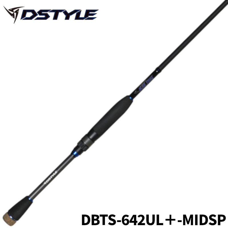 DSTYLE バスロッド BLUE TREK(ブルートレック) 2ピースモデル DBTS-642UL+-MIDSP 24年追加モデル バスロッド