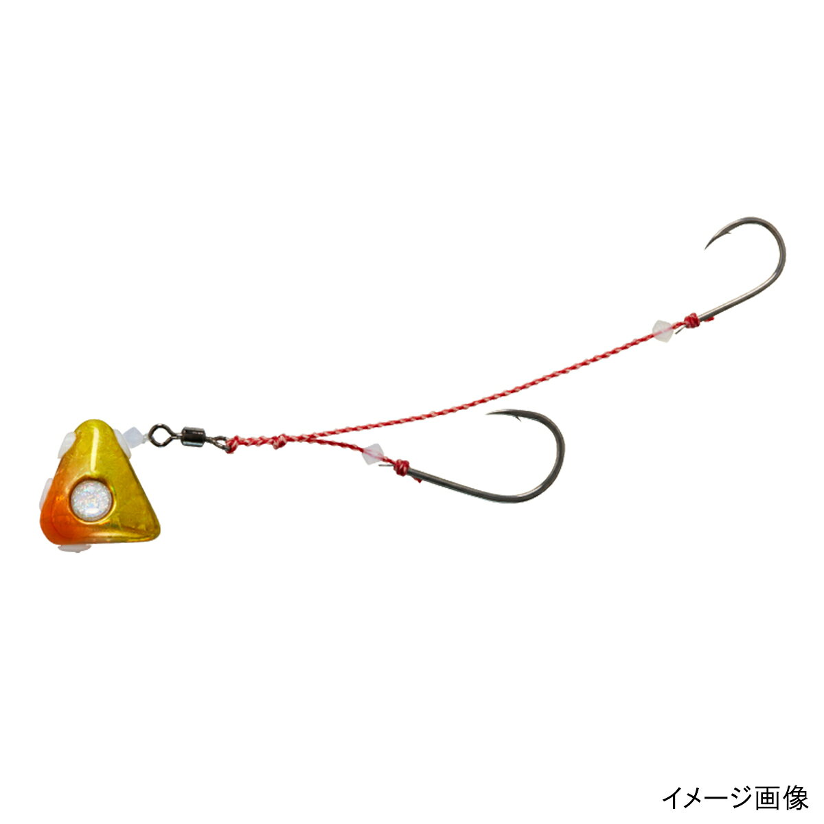 【マラソン期間中★2店購入でP10倍！】ダイワ 紅牙 遊動テンヤ+SS 10号 オレンジ/金【ゆうパケット】のサムネイル