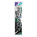 【衝撃!4点購入で最大1万ポイント!】ささめ針 うなぎ鈎 AA210 針12号−ハリス4号 茶【ゆうパケット】