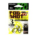 【衝撃!4点購入で最大1万ポイント!】ささめ針 リューギ フォグショットTC HFS036 #3 ブラック【ゆうパケット】