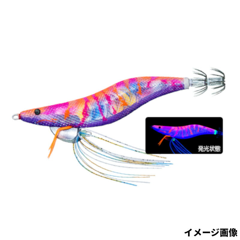 【スーパーSALE！3点購入で最大P26倍！】デュエル エギ ヨーヅリ エビQ 3.5号 7.KVMM マーブルマーブル【ゆうパケット】