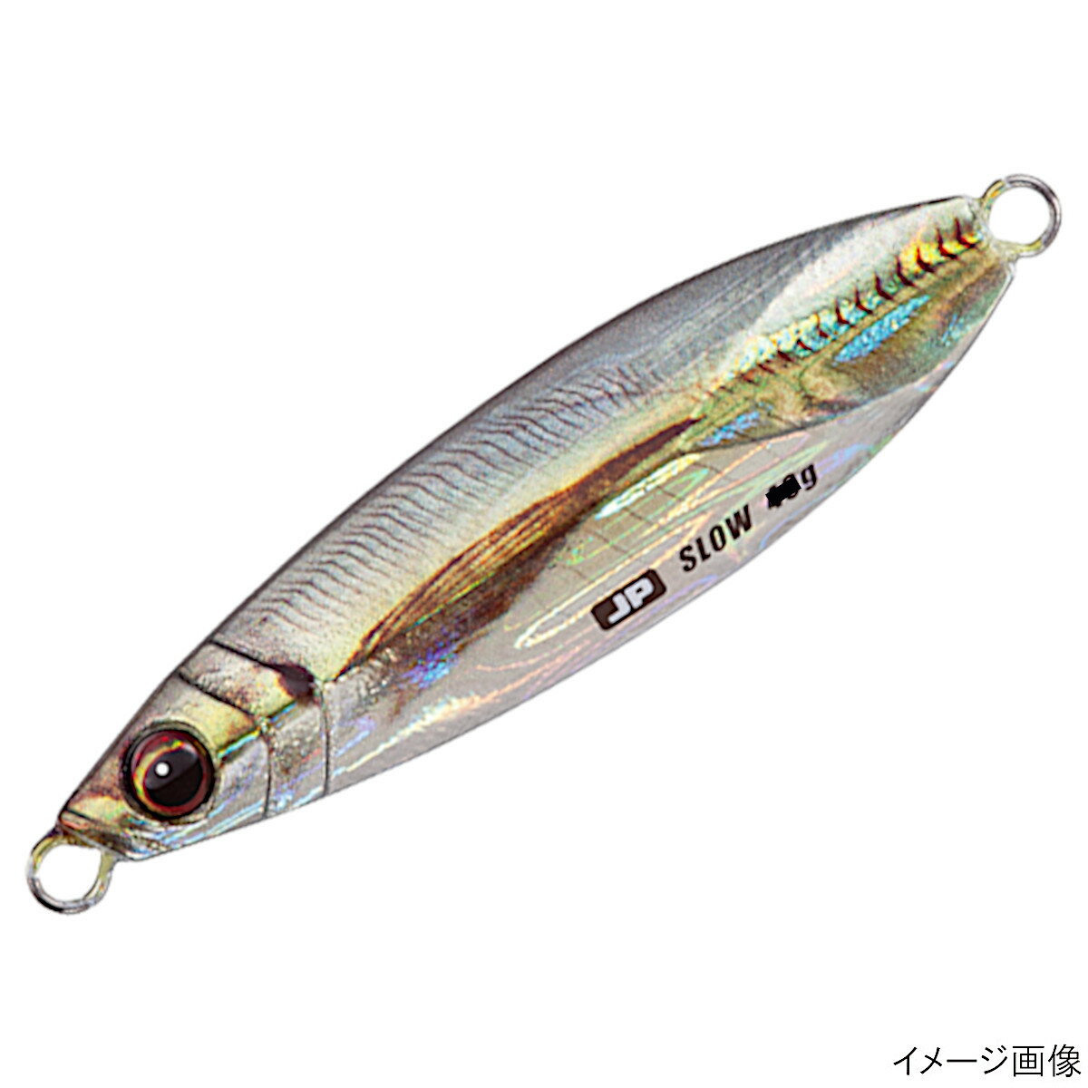 メジャークラフト ジグ ジグパラ スロー 60g #83 ライブ 金アジ【ゆうパケット】