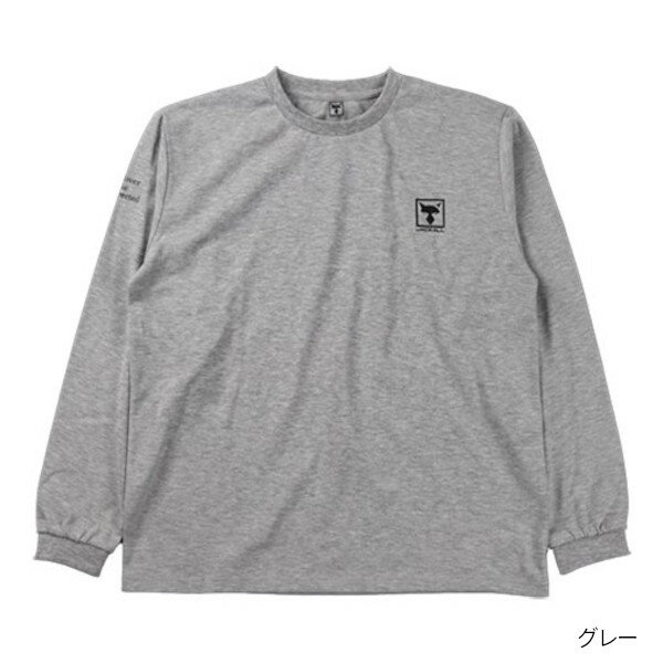 ジャッカル ウェア ロングスリーブティー(抗菌防臭) S グレー
