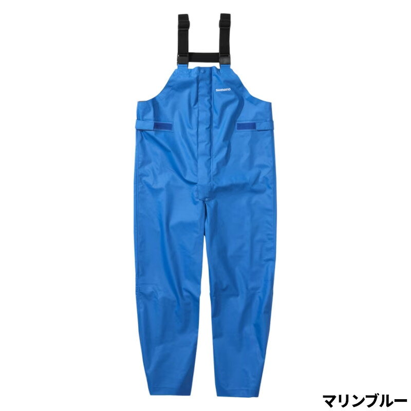 シマノ ウェア マリンサロペット M マリンブルー RA-302V