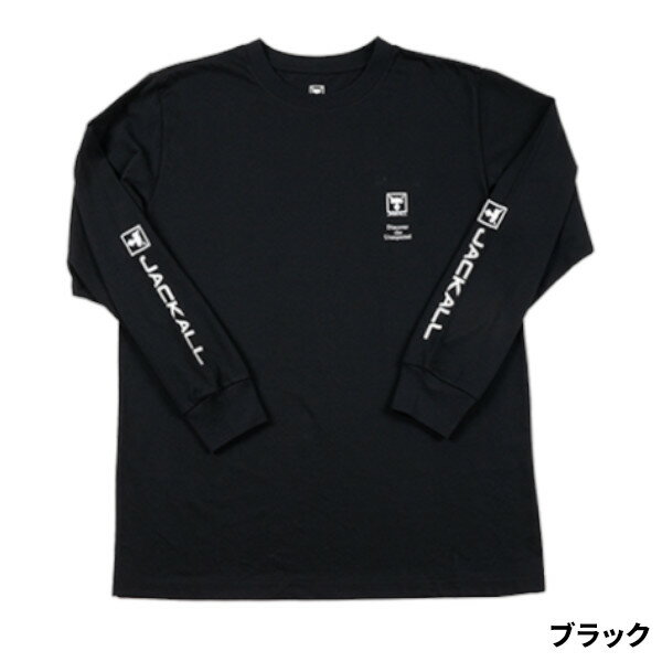ジャッカル ウェア ロングスリーブTシャツ LT-A001 M ブラック